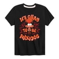 thumbnail image 1 of Inside Out - It's Okay To Be Anxious - Youth Boys Short Sleeve Graphic T-Shirt, 1 of 4