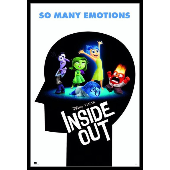 Inside Out Laminated & Framed Poster (24 x 36)