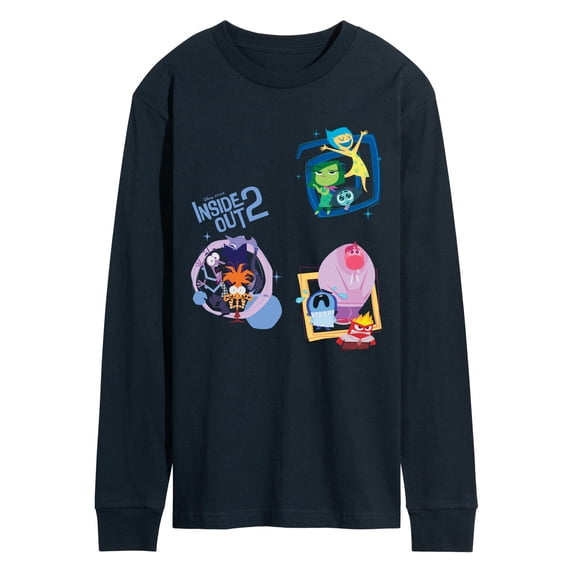 Inside Out - Multi Hit - Men's Long Sleeve Graphic T-Shirt