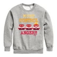 thumbnail image 1 of Inside Out - Must Control Anger - Toddler And Youth Crewneck Fleece Sweatshirt, 1 of 5