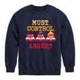 thumbnail image 1 of Inside Out - Must Control Anger - Toddler And Youth Crewneck Fleece Sweatshirt, 1 of 5