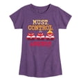 thumbnail image 1 of Inside Out - Must Control Anger - Toddler And Youth Girls Short Sleeve Graphic T-Shirt, 1 of 5