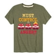thumbnail image 1 of Inside Out - Must Control Anger - Toddler And Youth Short Sleeve Graphic T-Shirt, 1 of 5