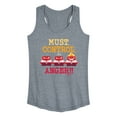 thumbnail image 1 of Inside Out - Must Control Anger - Women's Racerback Tank Top, 1 of 5