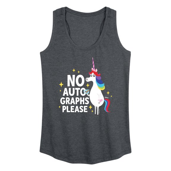 Inside Out - No Autograph Please - Women's Racerback Tank Top