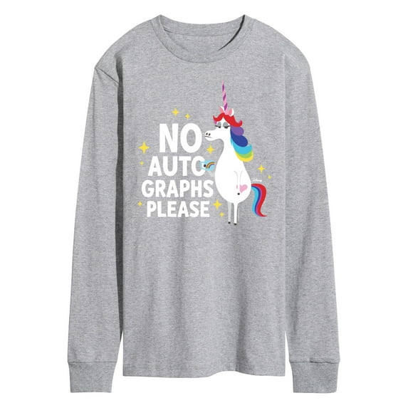 Inside Out - No Autographs Please - Men's Long Sleeve T-Shirt