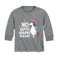 thumbnail image 1 of Inside Out - No Autographs Please - Toddler And Youth Long Sleeve Graphic T-Shirt, 1 of 5