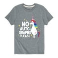 thumbnail image 1 of Inside Out - No Autographs Please - Toddler And Youth Short Sleeve Graphic T-Shirt, 1 of 5