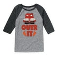 thumbnail image 1 of Inside Out - Over It -Toddler And Youth Raglan Graphic T-Shirt, 1 of 4