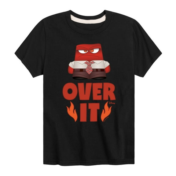 Inside Out - Over It - Toddler And Youth Short Sleeve Graphic T-Shirt
