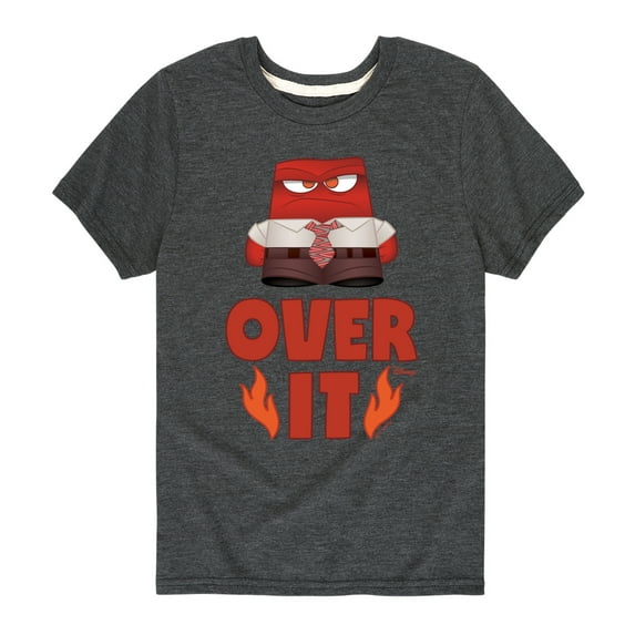 Inside Out - Over It - Toddler And Youth Short Sleeve Graphic T-Shirt
