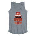 thumbnail image 1 of Inside Out - Over It - Women's Racerback Tank Top, 1 of 5