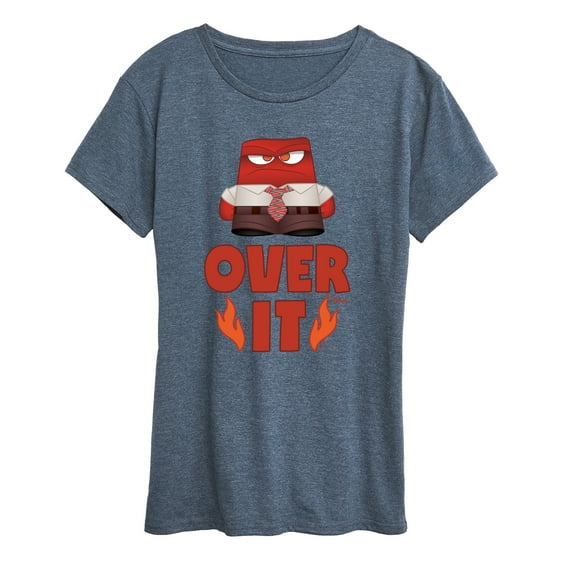 Inside Out - Over It - Women's Short Sleeve Graphic T-Shirt