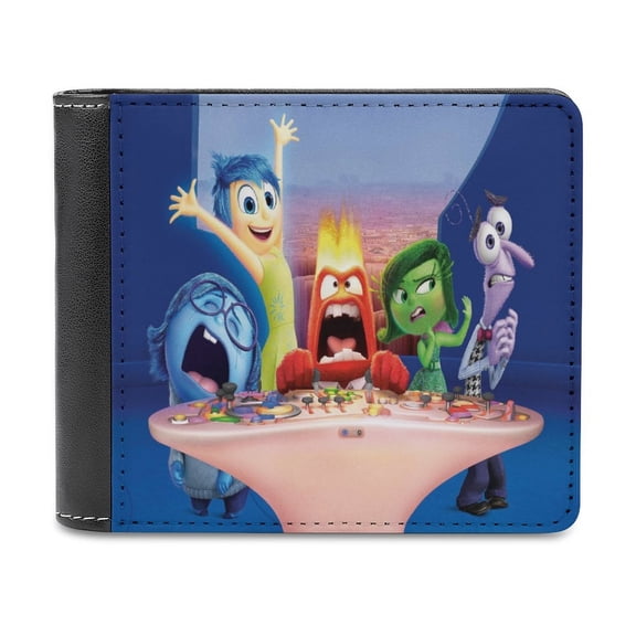 Inside O-u PU Leather Wallet with Multiple Card Slot Lightweight Wallet