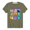 thumbnail image 1 of Inside Out - Today, I'm Feeling Grid - Youth Boys Short Sleeve Graphic T-Shirt, 1 of 4