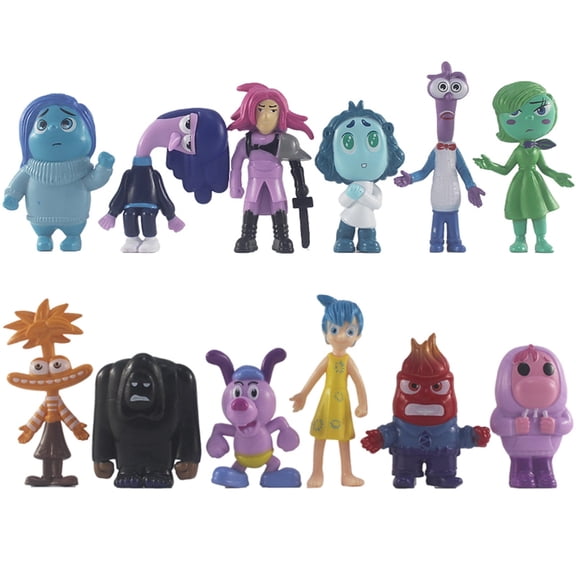 Inside Out Toys,Action Figures for Boys,The Boys Action Figures,Cute Animated Cartoon Character Statue,Tabletop Decoration