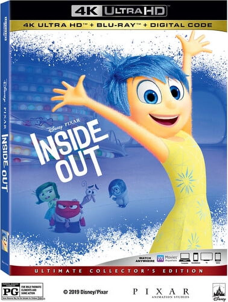Inside Out 4K Ultra HD Blu-ray Digital Copy