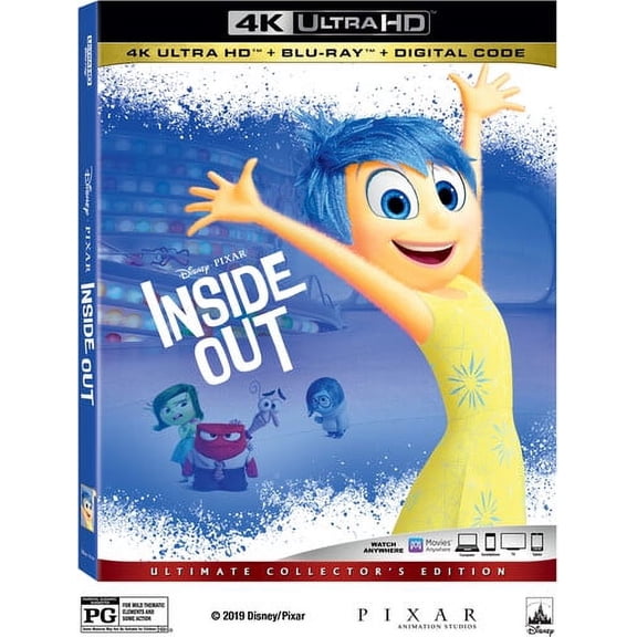 Inside Out (4K Ultra HD + Blu-ray + Digital Copy)