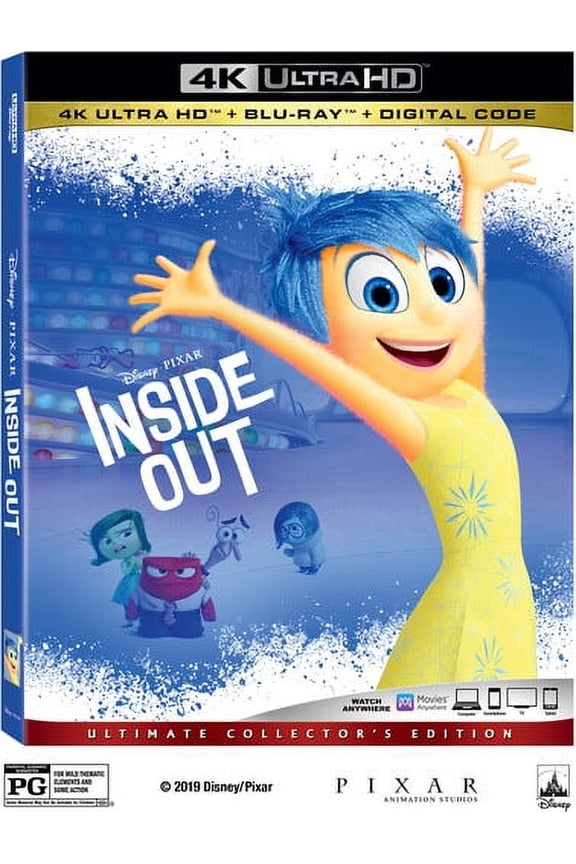 Inside Out (UHD + 2 BD + Digital Copy)