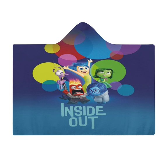 Inside Out Wearable Fleece Blanket Hoodie Cloak Hooded Blanket 40"x50"