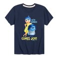 thumbnail image 1 of Inside Out - With Sadness Comes Joy - Toddler And Youth Short Sleeve Graphic T-Shirt, 1 of 5