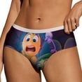 thumbnail image 1 of Inside Out Women's Brief Lady Lace Underwear Breathable Elastic Sexy Bikini Hipster Panties, 1 of 6