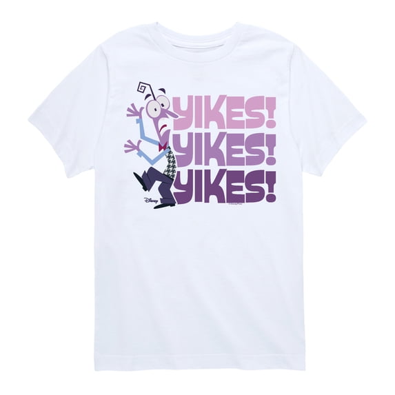 Inside Out - Yikes Fear - Youth Boys Short Sleeve Graphic T-Shirt