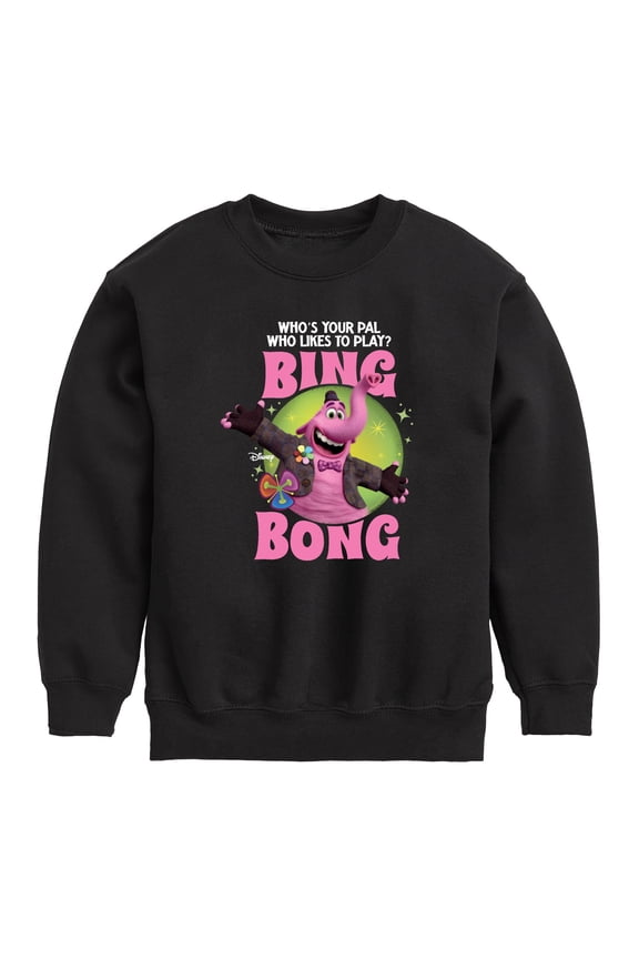 - Your Friend Bing Bong - Toddler And Youth Crewneck Fleece Sweatshirt