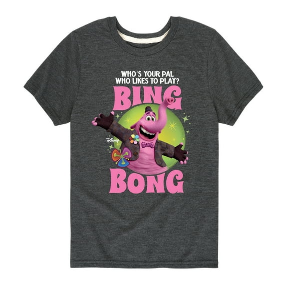 Inside Out - Your Friend Bing Bong - Toddler And Youth Short Sleeve Graphic T-Shirt
