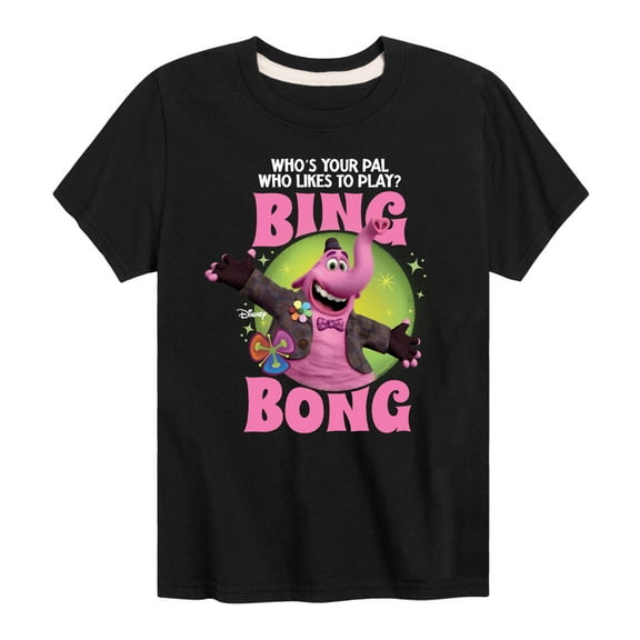 Inside Out - Your Friend Bing Bong - Toddler And Youth Short Sleeve Graphic T-Shirt