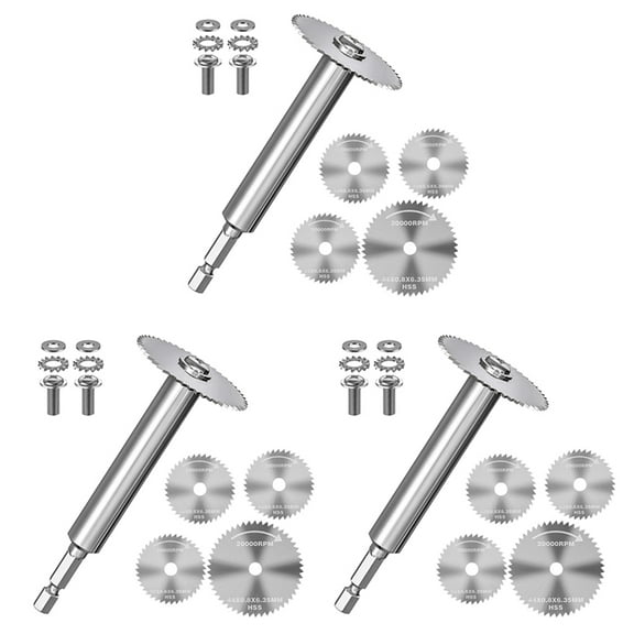 Inside Pipe Cutter, 1/4 Inch Hex PVC Plumbing Inside Cutter Internal Plastic Pipe Cutter Set (32mm X9, 44mm X 3)