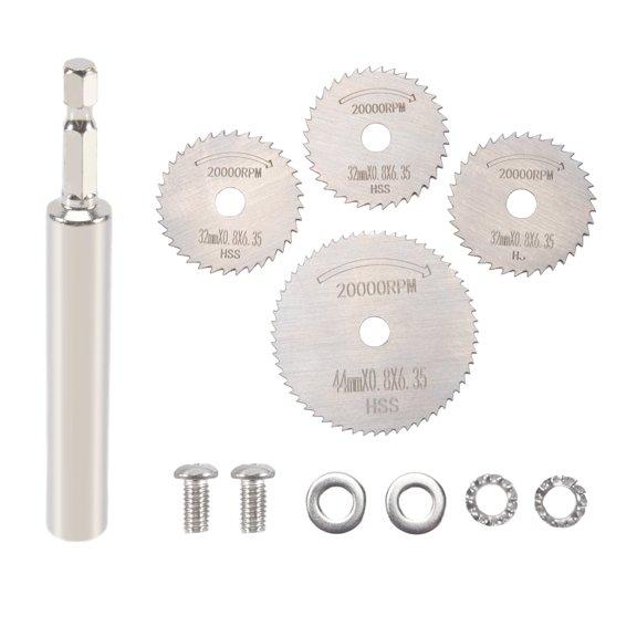 Inside Pipe Cutter, 1/4 Inch Hex PVC Plumbing Inside Cutter Internal Plastic Pipe Cutter Set (32mm x3, 44mm x1)