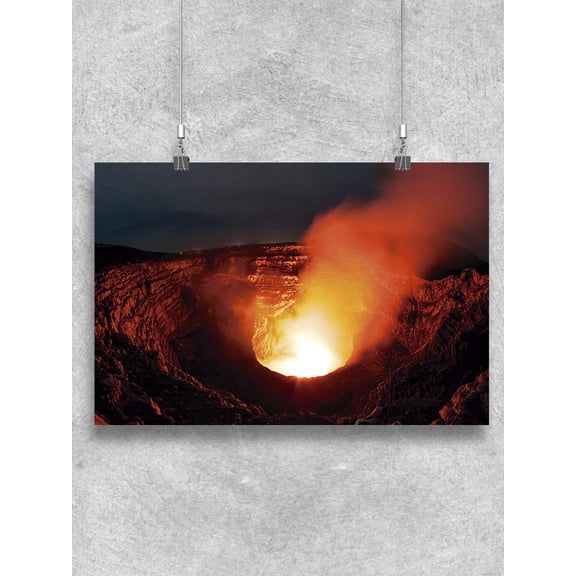Inside The Volcano Poster -Image by Shutterstock