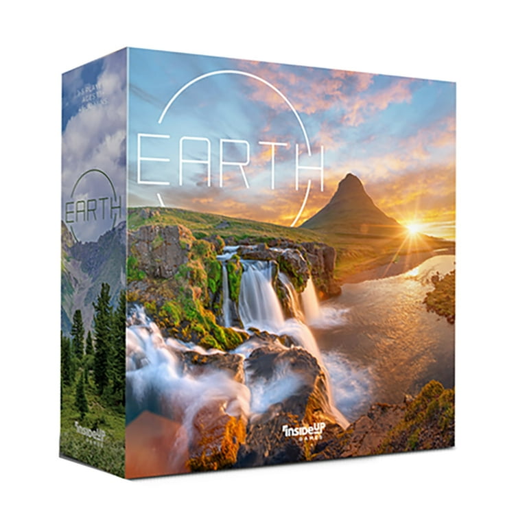 Inside Up Games Earth - The Board Game by Inside Up Games & Maxime Tardif,Ecosystem Building,Card Drafting & Action Selecting,for 1 to 5 Players,Play Solo-Multiplayer-Teams,45-90 Minute Playing Time Inside Up Games Earth - The Board Game by Inside Up Games & Maxime Tardif,Ecosystem Building,Card Drafting & Action Selecting,for 1 to 5 Players,Play Solo-Multiplayer-Teams,45-90 Minute Playing Time