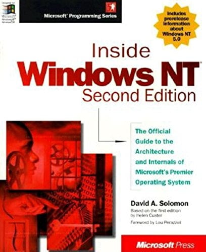 Pre-Owned Inside Windows NT (Microsoft Programming Series) Paperback
