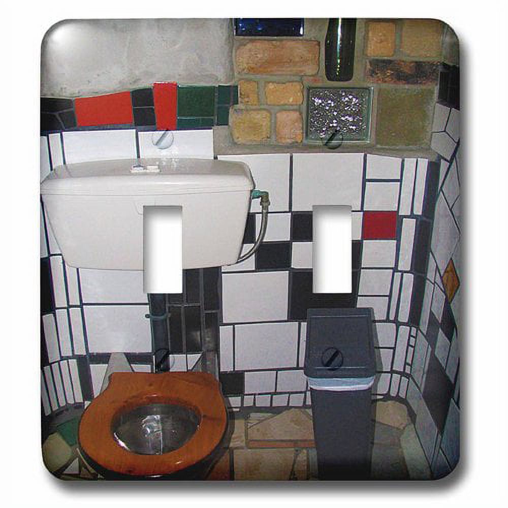 Inside World Famous Hundertwasser Toilets in Kerikeri, New Zealand with