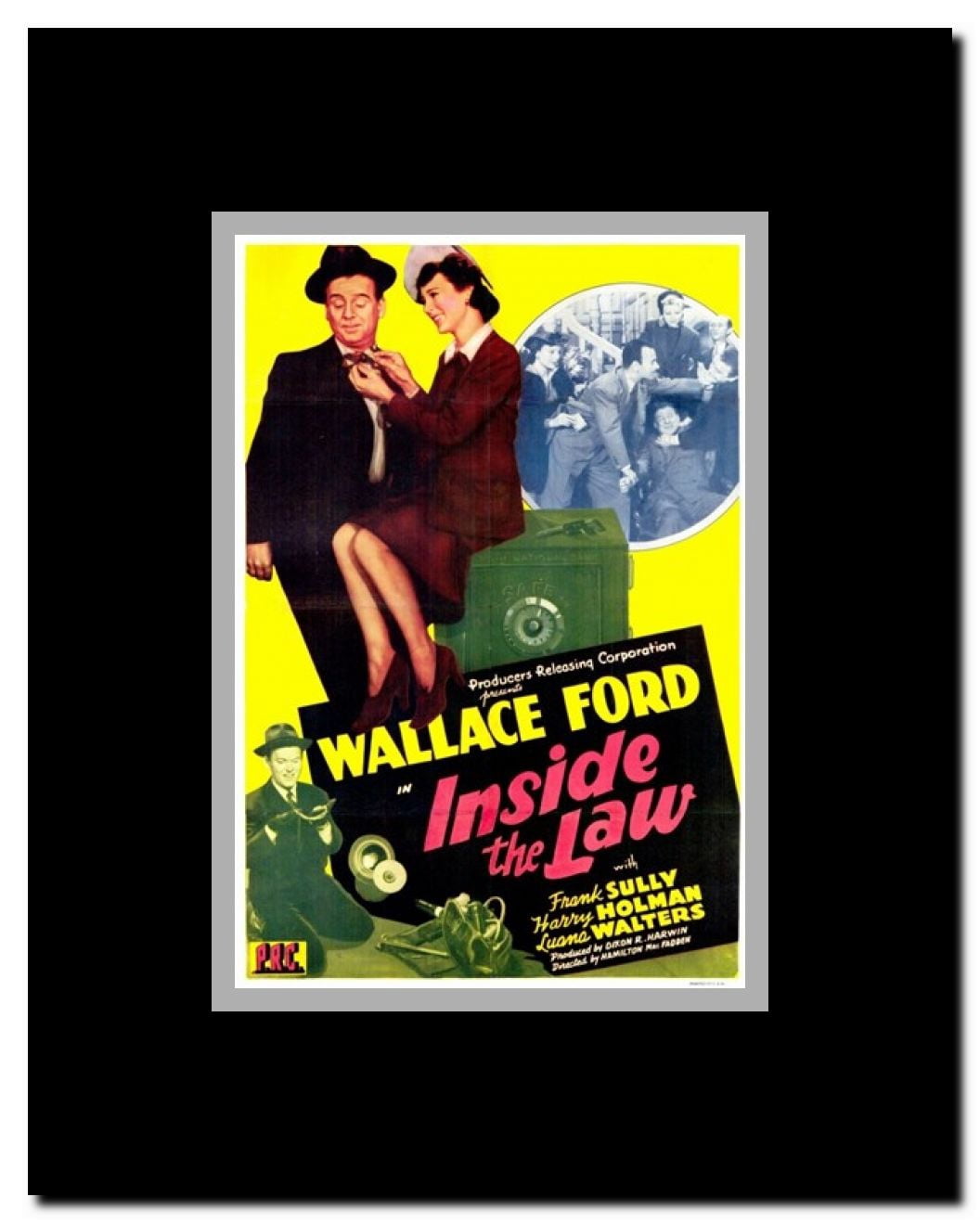 Inside the Law Framed Movie Poster