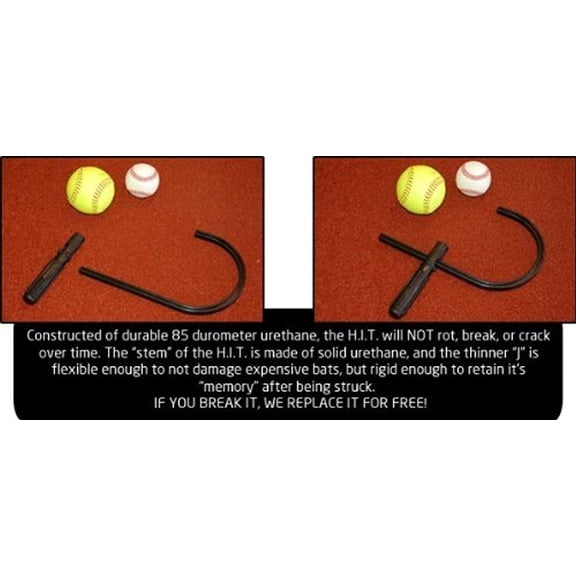 Insider Bat Hands Inside Trainer Baseball Softball Hitting Trainer Training Aid Batting Tee Attachment Made in USA