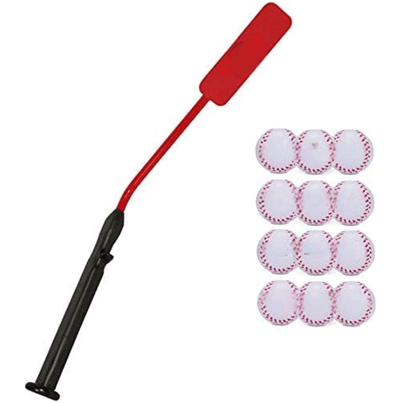 Insider Bat Size 6 (Ages 12 and Under) & Soft Hit Ball Complete Baseball Softball Batting Practice Kit (1 Bat & 12 )$$Sport & Recreation Other