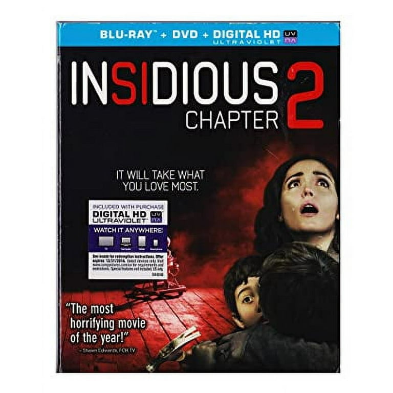 New Insidious Chapter 2 Blu ray DVD