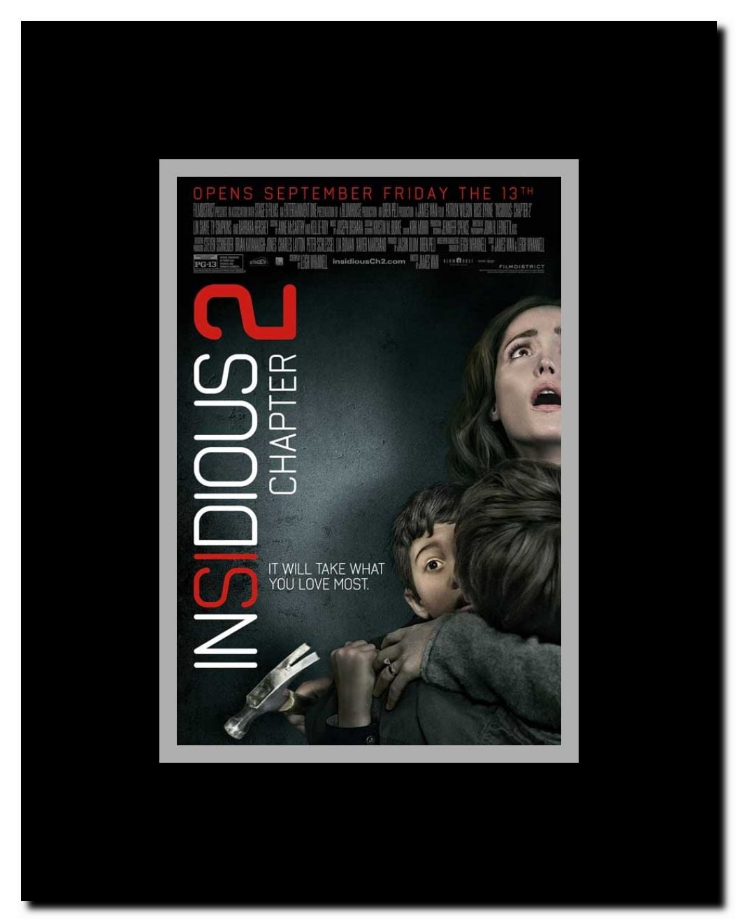 Insidious Chapter 2 Framed Movie Poster
