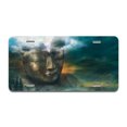 thumbnail image 1 of Insight Buddha Aluminum License Plate| License Plate 12" X 6" Fits Any Car, Truck, SUV, RV, or Trailer | Made in The USA, 1 of 3