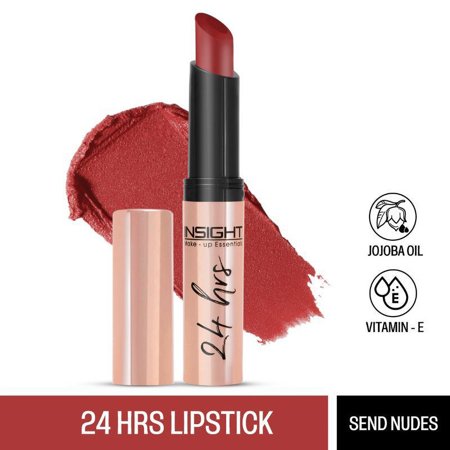 Insight Cosmetics 24 Hrs Non Transfer Matte Lipstick - Send Nudes