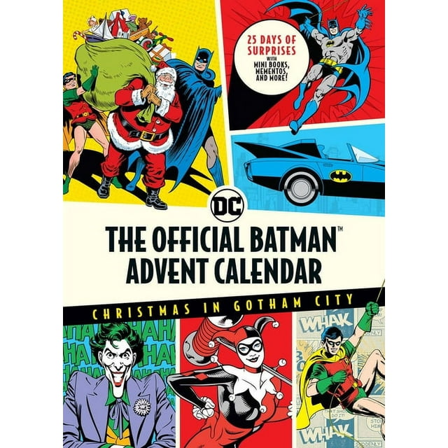 Insight Editions Batman™ Advent Calendar, 25 Days of Surprises, Holiday