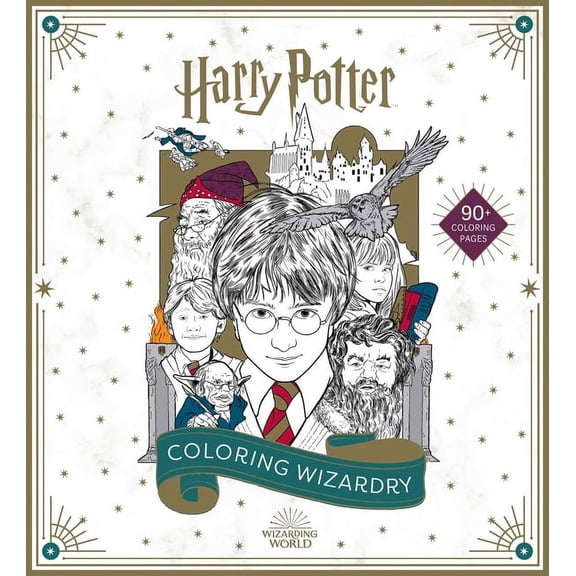 Insight Editions Harry Potter Coloring Wizardry (Paperback)