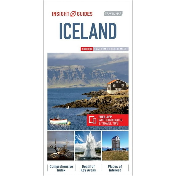 Insight Guides Travel Map Iceland