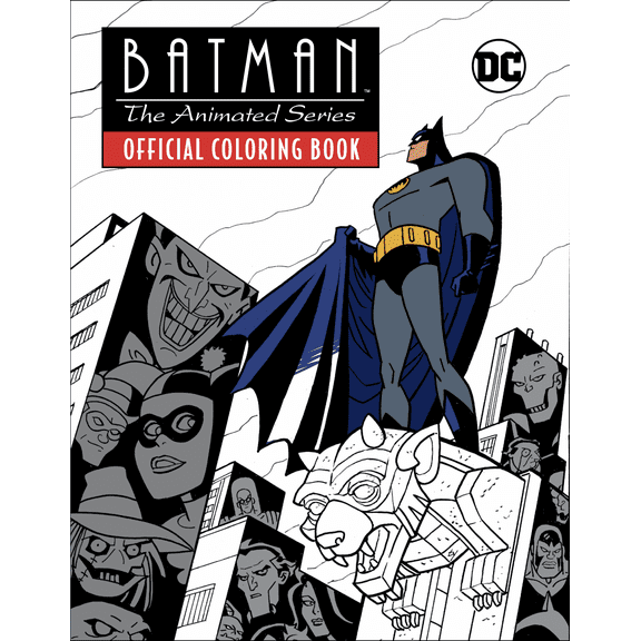 Batman: the Animated Series: Official Coloring Book, 64 pages (Paperback)