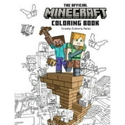 The Official Minecraft Coloring Book Create, Explore, Relax! Colorful Storytelling for Advanced Artists Paperback