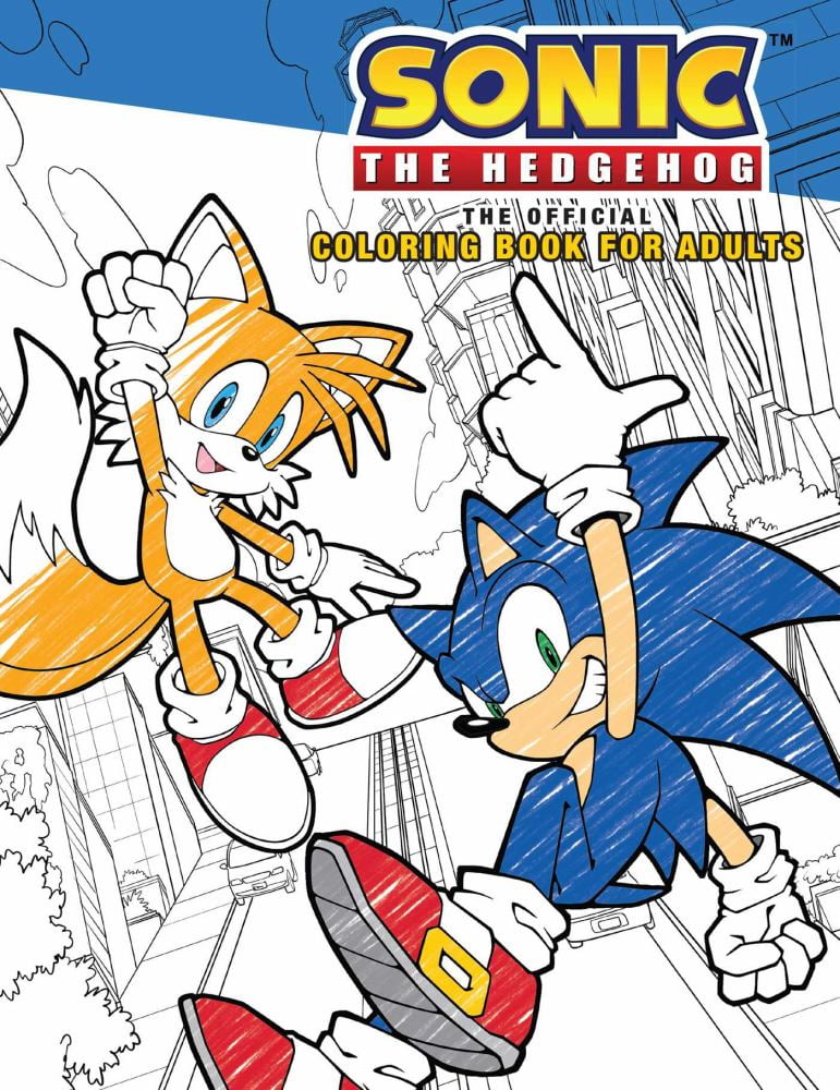 Insight Insight Editions: Sonic the Hedgehog: the Official Adult Coloring Book (Paperback)