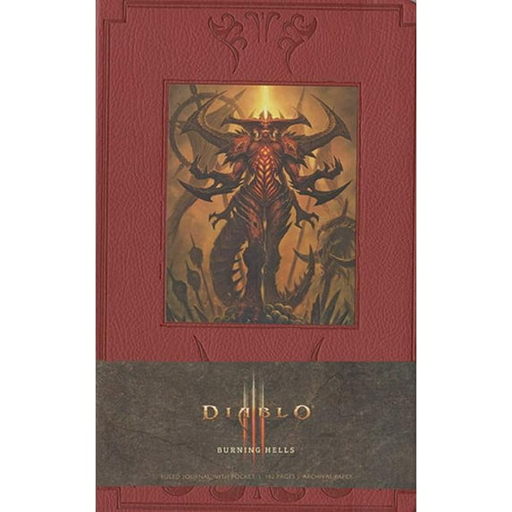 Insights Journals Diablo Burning Hells Hardcover Ruled Journal (Large), (Hardcover)